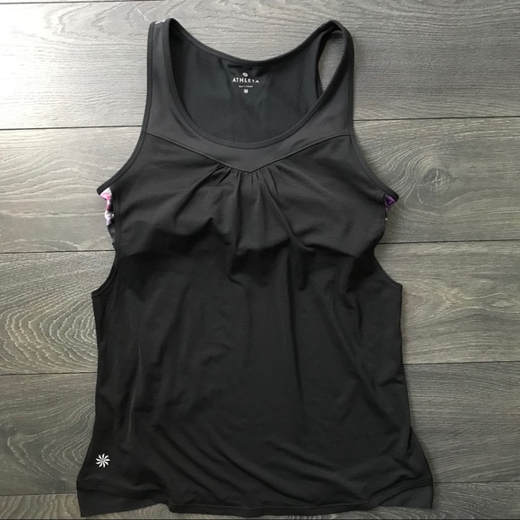 Athleta | Flowy Mesh Tank w/ Built-In Bra - Picture 2 of 5